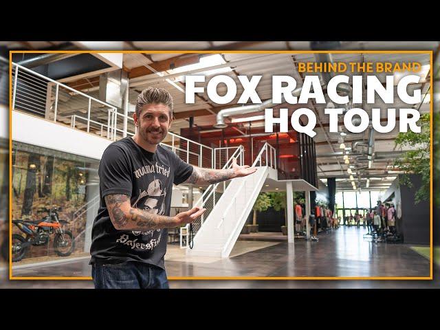 Behind the Brand: Fox Racing HQ Tour  #foxracing #loamwolf #tour