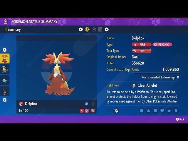 Delphox - Solo - 7 Star Serperior Raid - Pokemon Scarlet/Violet