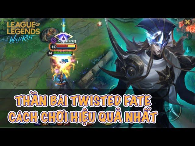 [LMHT:TỐC CHIẾN] Thần bài TWISTED FATE | Cách lên trang bị và cách chơi hiệu quả nhất