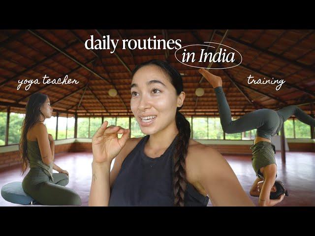 A 16 hour day in an advanced yoga teacher training | India