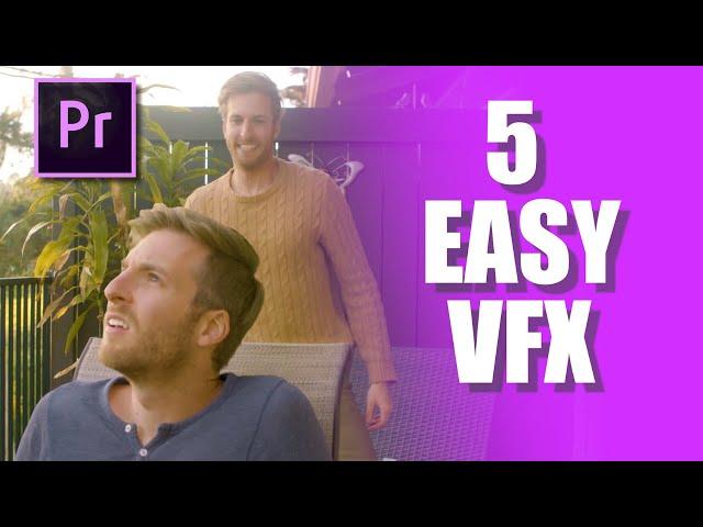 5 EASY VISUAL EFFECTS in Premiere Pro