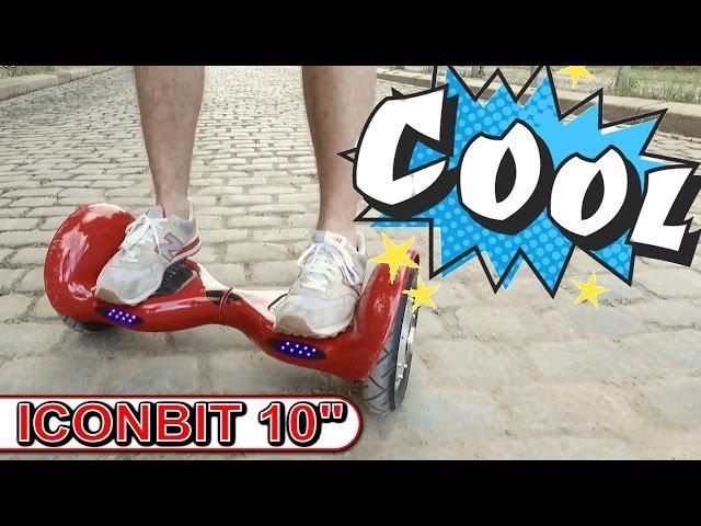 Iconbit 10 Zoll Hoverboard, Smart Scooter,  Balance Board, kein IO Hawk, Test, Review, (DEU,GER)