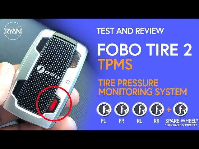 FOBO Tire 2 TPMS - Tire-Pressure Monitoring System REVIEW - FAST & EASY INSTALL (2020)