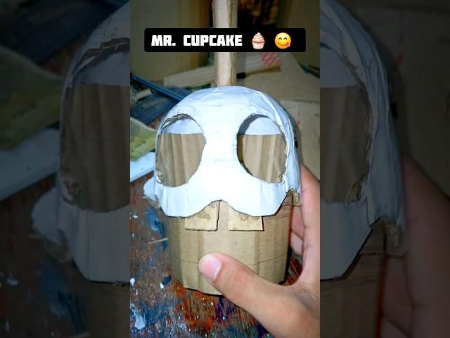 Mr. Cupcake  Making with cardboard easy #shorts #fnaf #cupcake #fnafmovie
