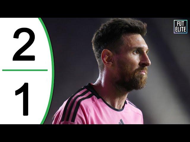 Lionel Messi 1A - Inter Miami vs Atlanta 2-1 Extended Highlights & Goals 2024