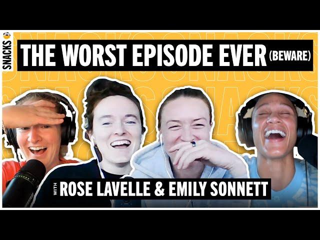 The Worst Episode Ever (Beware) with Rose Lavelle & Sonnett | Snacks with Lynn Williams & Sam Mewis