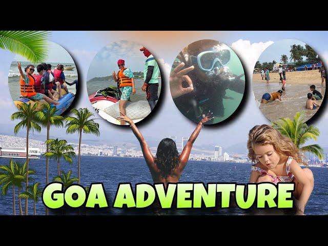 "Cheapest" Advance Activities in Goa | I Tried Squba Dive for the First Time | All India Ride ep#44