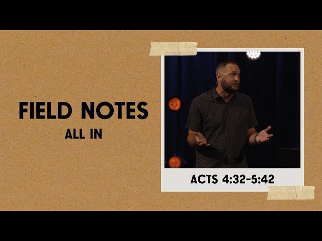 All In | Acts 4:32-5:42