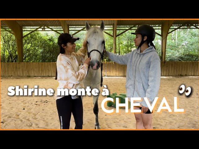 SHIRINE SUR UN CHEVAL  - ça ne se passe pas comme prévu