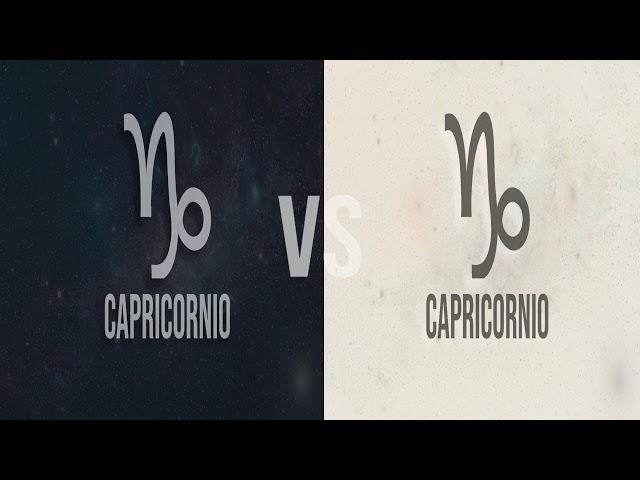 Capricornio Vs Capricornio ️ Capricornio  Capricornio  Horoscopo