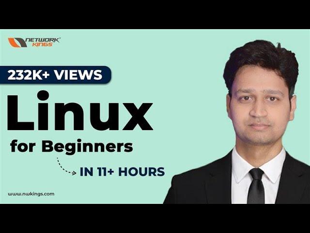 Linux Course | 12 Hours | For DevOps | Cybersecurity | Networking