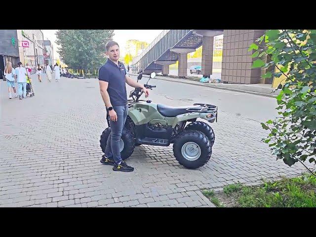 Квадроцикл IRBIS ATV200. Мотосалон ТАТ-МОТО, Казань. Часть 18.