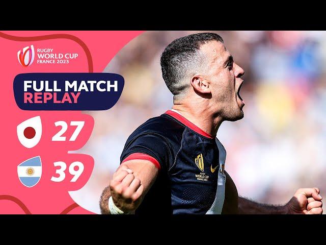 Los Pumas triumph late on | Japan vs  Argentina - Pool D | Rugby World Cup 2023 Full Match Replay