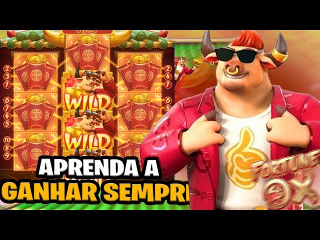  FORTUNE OX  FORTUNE OX PAGANDO AO VIVO  ESTRATEGIA PARA GANHAR NO JOGO DO TOURINHO!