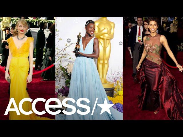 The Best Oscars Red Carpet Dresses Of All Time | Access