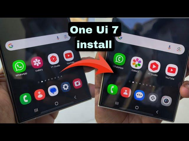 install One Ui 7.0  On Galaxy S24 Series  S24 Ultra hidden secret Feature 