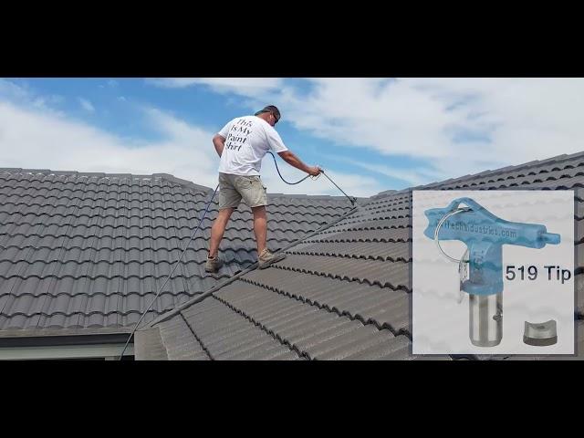 QTech QT290 Roof Painting