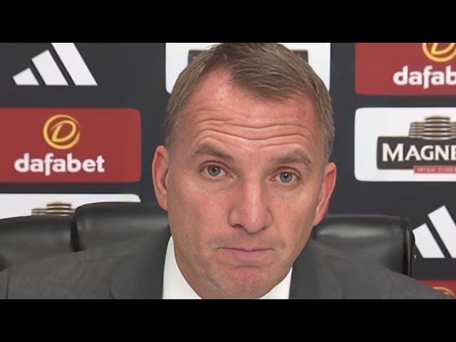 Brendan Rodgers post match press confrence | Celtic vs Falkirk 5-2 #celticfc #parkhead #football