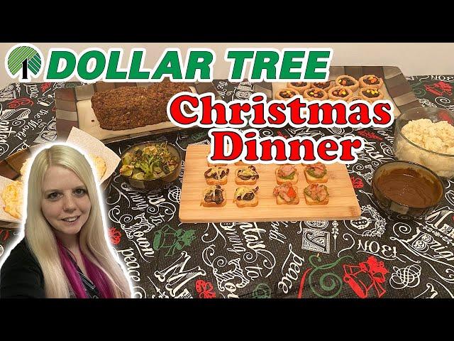 Dollar Tree Christmas Dinner | Budget Family Holiday Meal