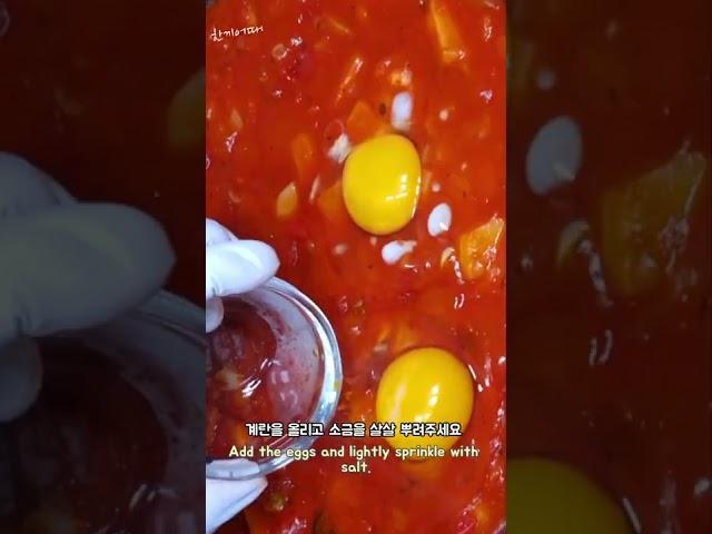 토마토와 계란 꼭 이렇게 드세요! 너무 맛있어서 인기폭발이예요~