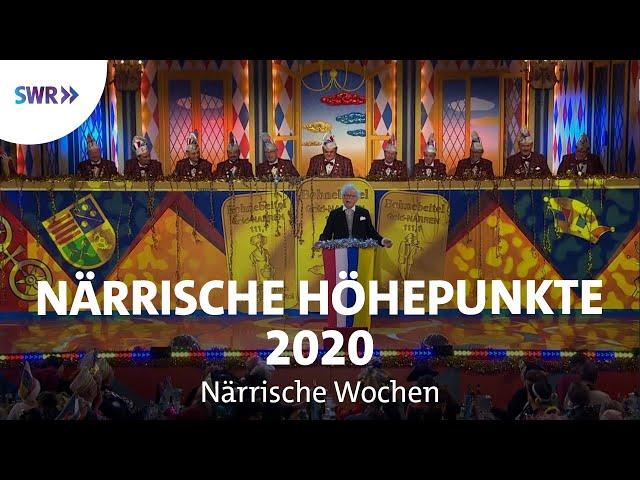 Fastnachtshöhepunkte 2020 | Närrische Wochen