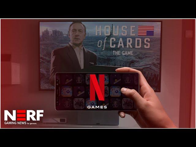 Netflix Gaming Coming To Televisions - NERF Gaming News #netflixgames