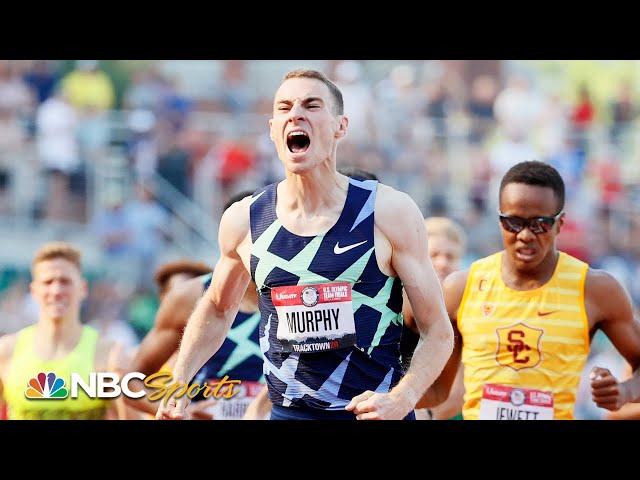 MASSIVE UPSET: Murphy wins Olympic trials 800 while Brazier finishes last | NBC Sports