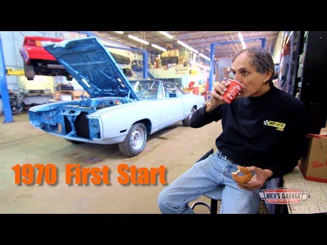 Dodge Coronet R/T 440 First Start - Big HP Dyno Pull