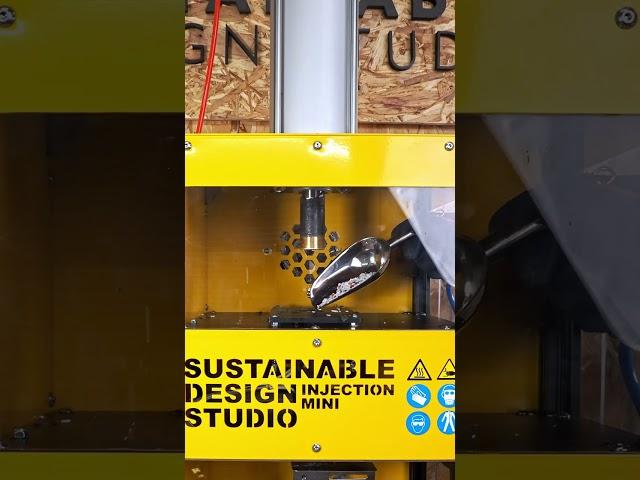  Turning Recycled Plastic into a Marble Effect Box with Injection Molding! ️