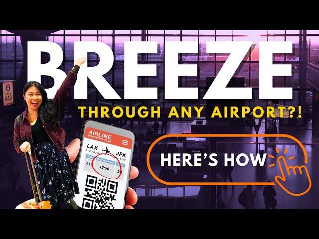 STRESS-FREE AIRPORT NAVIGATION FOR 1ST TIMERS | How to Navigate ANY Airport Alone (Step by Step!)