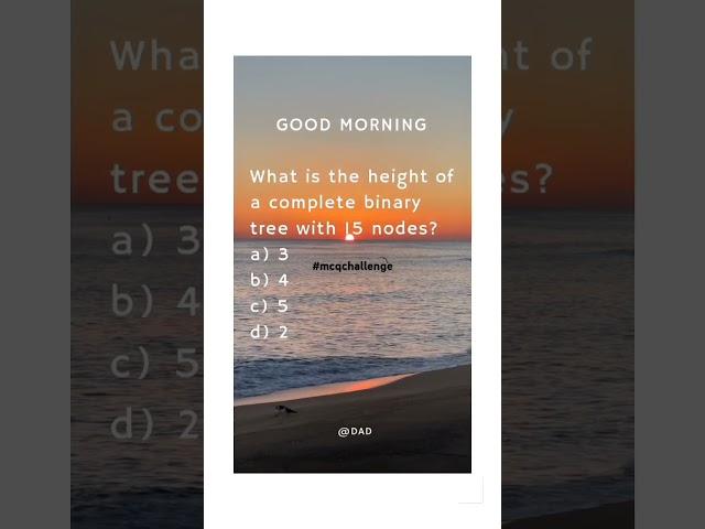 MCQ CHALLENGE 2: COMPUTER SCIENCE #quiz #shorts #challenge #dailyshorts