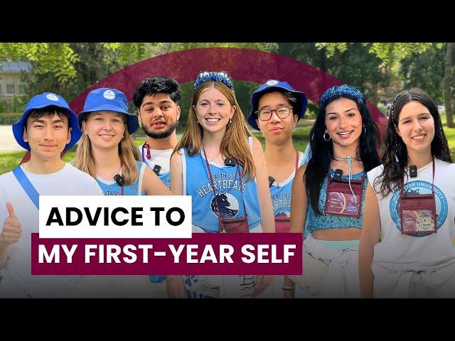 McMaster Health Sciences students give their best advice to first-year students