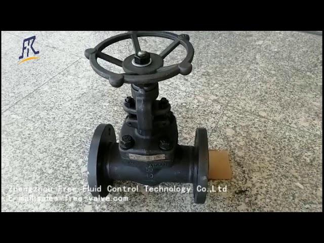 Bolted Bonnet Forged Steel A105 flanged end FM Globe Valve