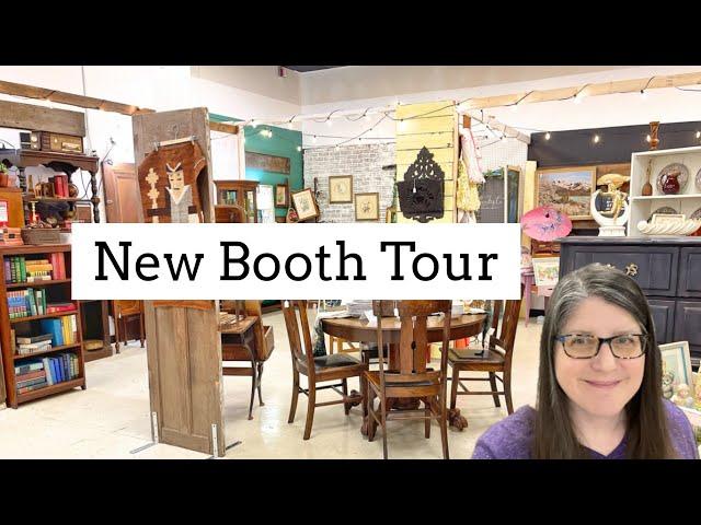 My NEW Vintage Booth | Booth Tour