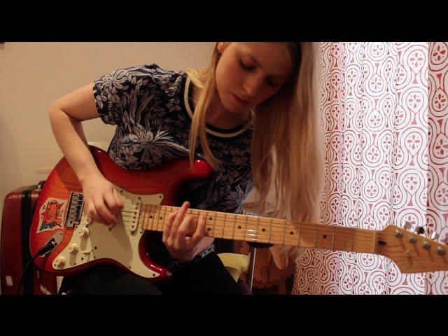 All Along The Watchtower guitar cover with improvisation in verses (Jimi Hendrix)