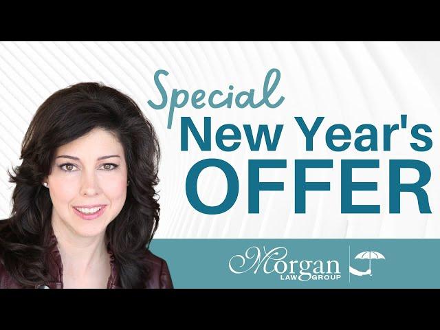 Morgan Law Group New Years Promotion