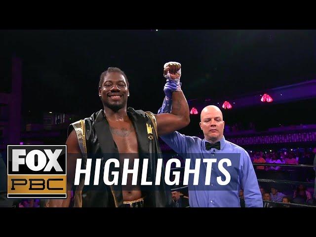 "Prince" Charles Martin beats Daniel Martz by 4th round TKO | HIGHLIGHTS | PBC ON FOX