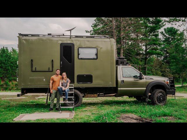 Conversión de camioneta camper con caja de bricolaje