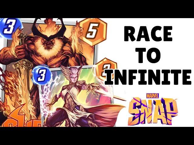 Surtur and Frigga Rush to Infinite l Marvel Snap Stream