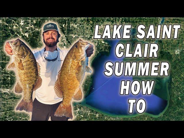 Lake Saint Clair - How To Catch Giant Smallmouth (Summer)