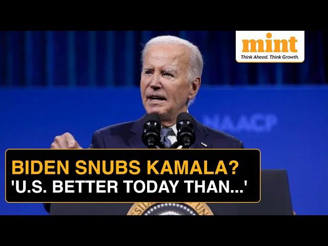 Biden: 'USA Better Today' | Did The Outgoing President Snub Kamala Harris In His White House Speech?