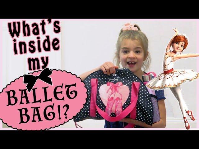 What's Inside My Ballet Bag? | Ispired by Disney's LEAP!