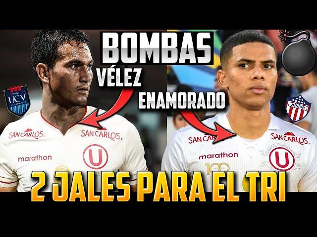 JAIRO VÉLEZ Y JOSÉ ENAMORADO CERCA DE UNIVERSITARIO | FICHAJES QUE LA U DEBE TENER | NOTICIAS (U) 