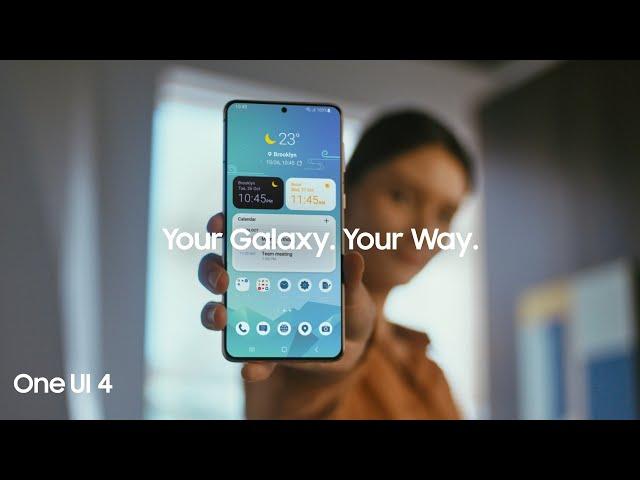 One UI 4: Organise your Galaxy, your way | Samsung