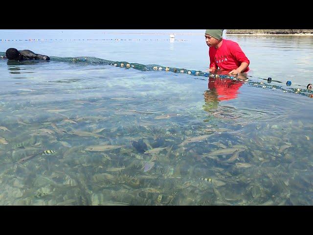 menangkap Ribuan Ikan buat makan sekampung