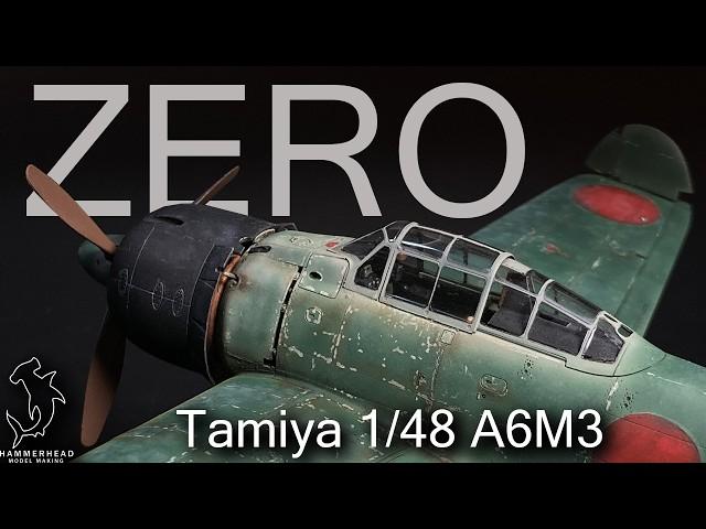 Tamiya 1/48 A6M3 Zero | Full Build Video