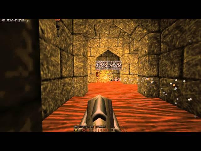 Quake - E2M6 - The Dismal Oubliette (Nightmare, 100% kills & secrets)