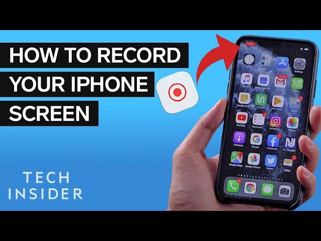 How To Record Your iPhone Screen