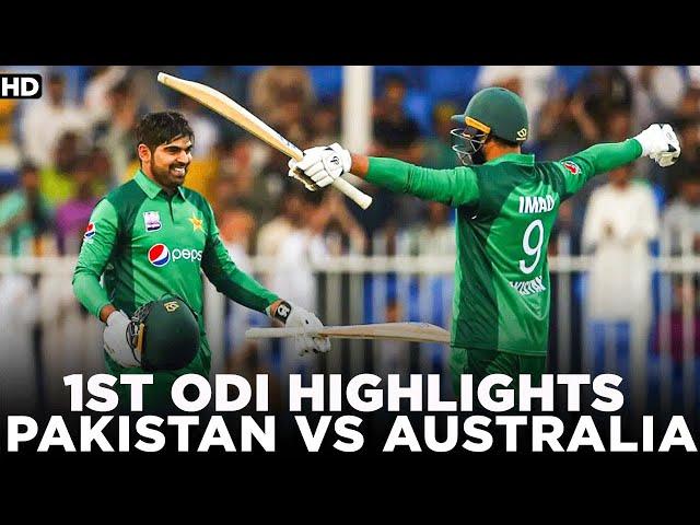 1st ODI Highlights | Pakistan Vs Australia | PCB | MA2L