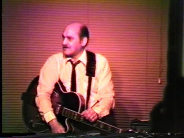 Very rare video of Joe Pass live at A&E Music Oct 1985